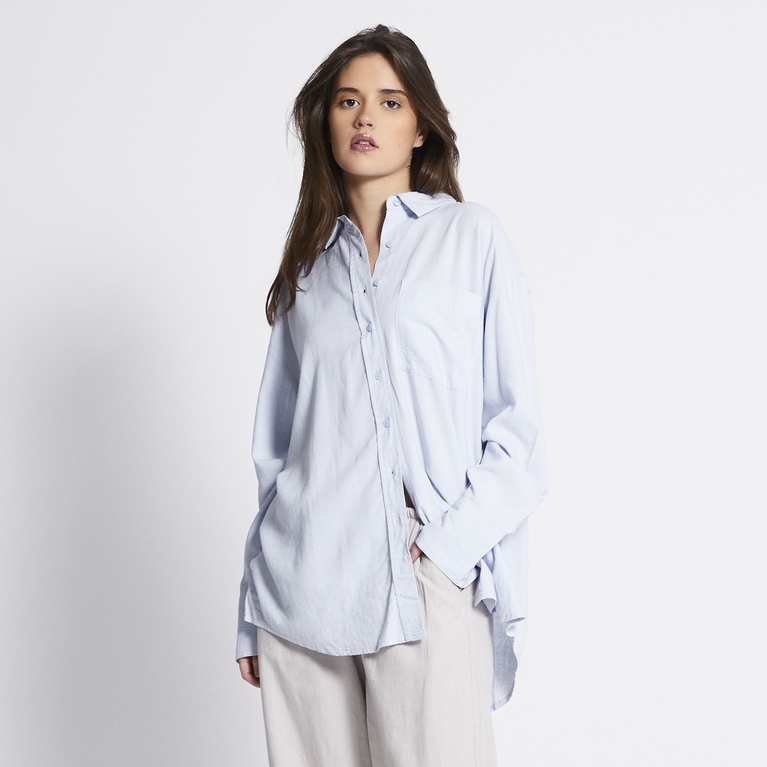 Linen blend shirt "Dina"